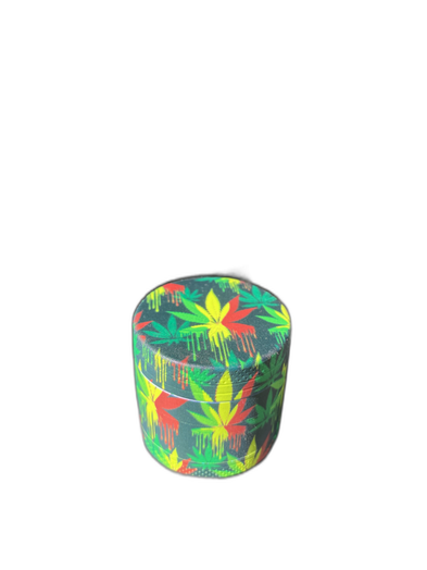 Grinder  Rasta Leaf Design 40 mm